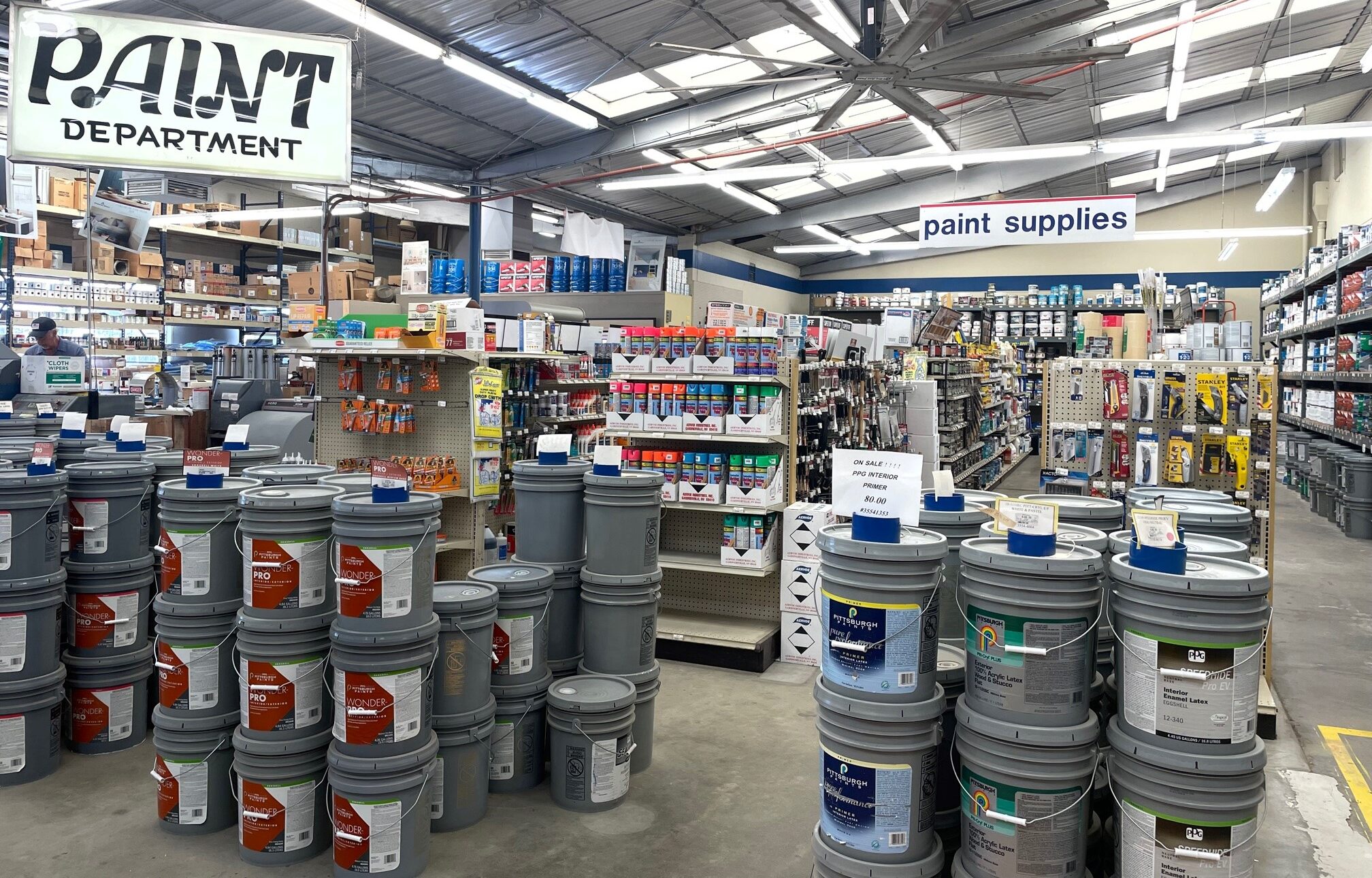 Paint Department Your Local Hardware Store