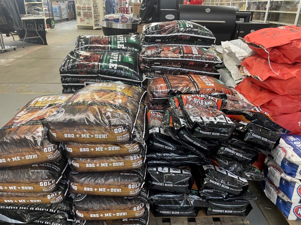Morris Levin & Son carries a variety of charcoal, pellets & wood chips for your BBQ Grills & Smokers